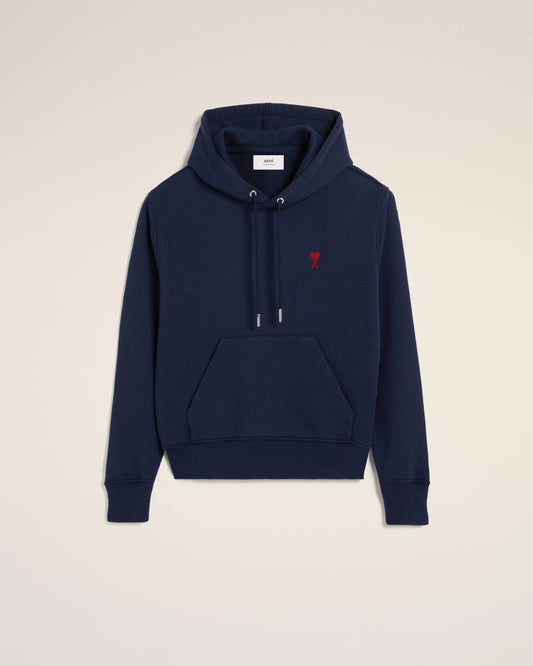 Blue Organic Cotton Ami De Coeur Hoodie
