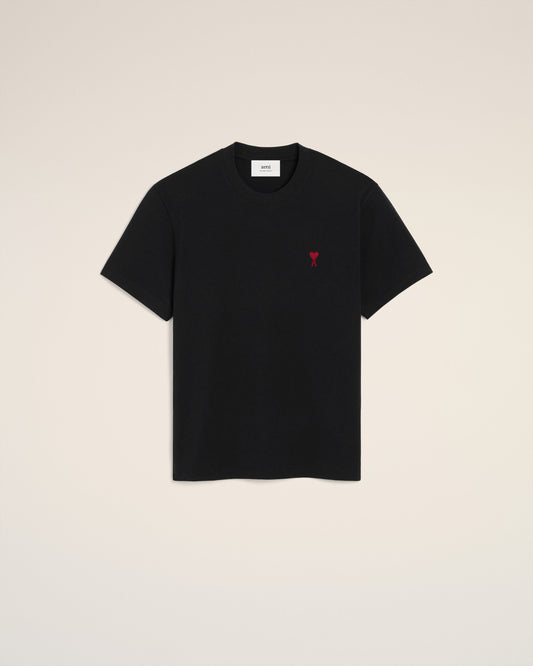 Black Organic Cotton Ami De Coeur T-shirt