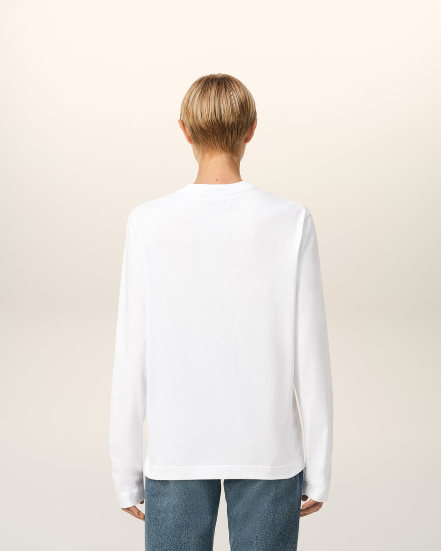 White Organic Cotton Ami De Coeur T-shirt