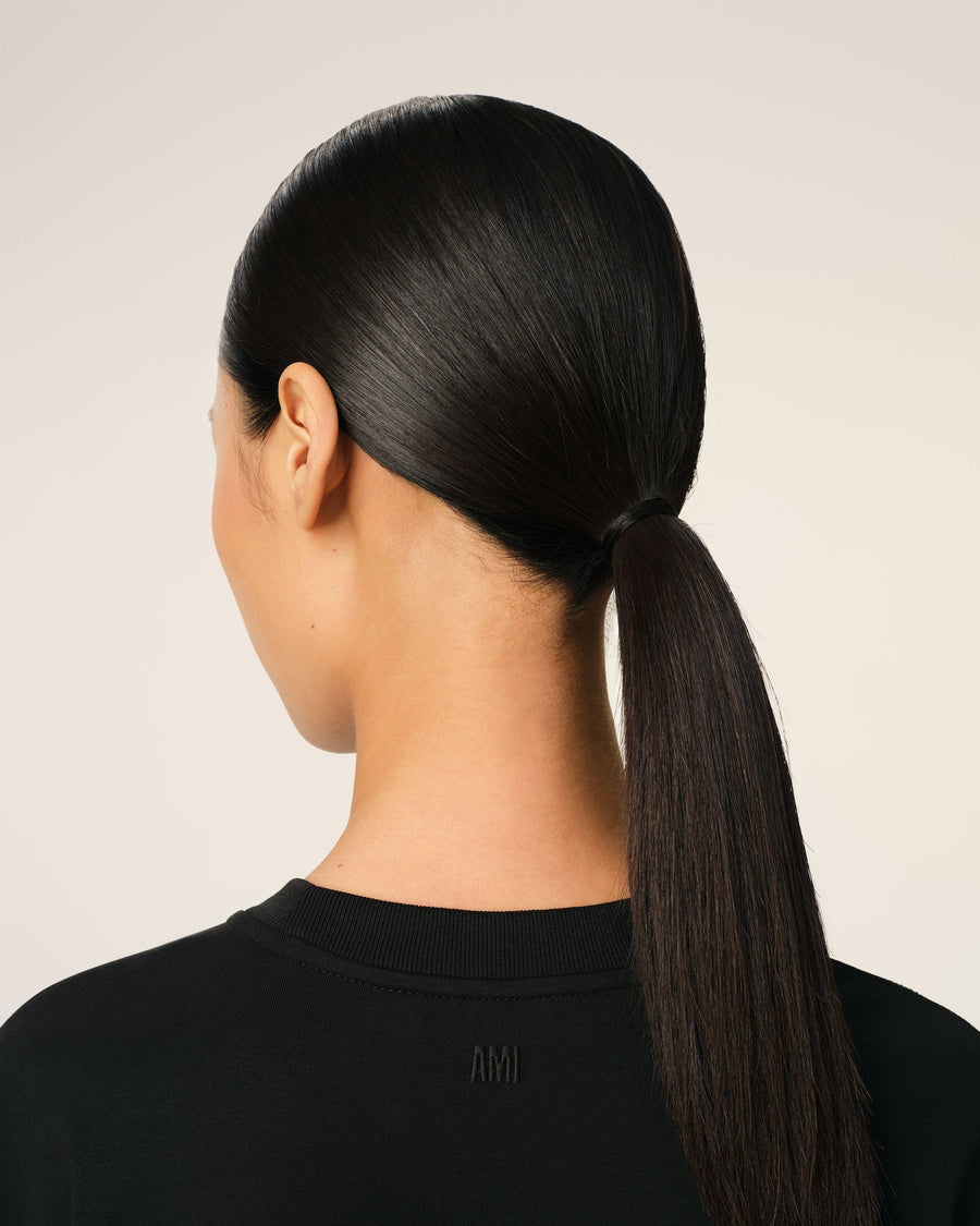 Black Organic Cotton Ami De Coeur T-shirt