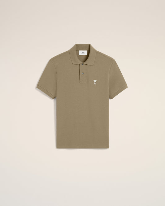 Green Cotton Ami de Coeur Polo Shirt