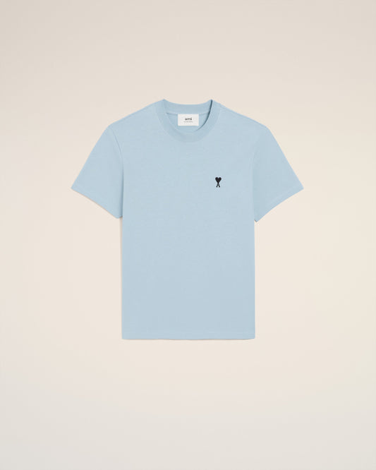 Blue Cotton Ami De Coeur T-shirt