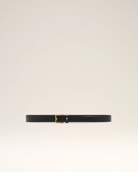 Black Leather Paris Paris Belt
