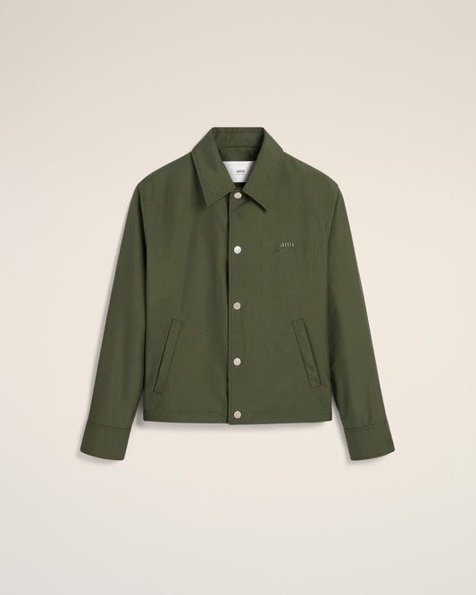 Green Buttoned Jacket