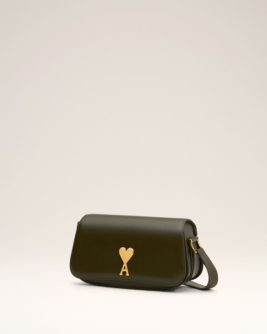 Green Leather Shoulder Bag Paris Paris Bag