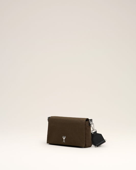 Green Canvas Ami de Coeur Lunch Box Bag