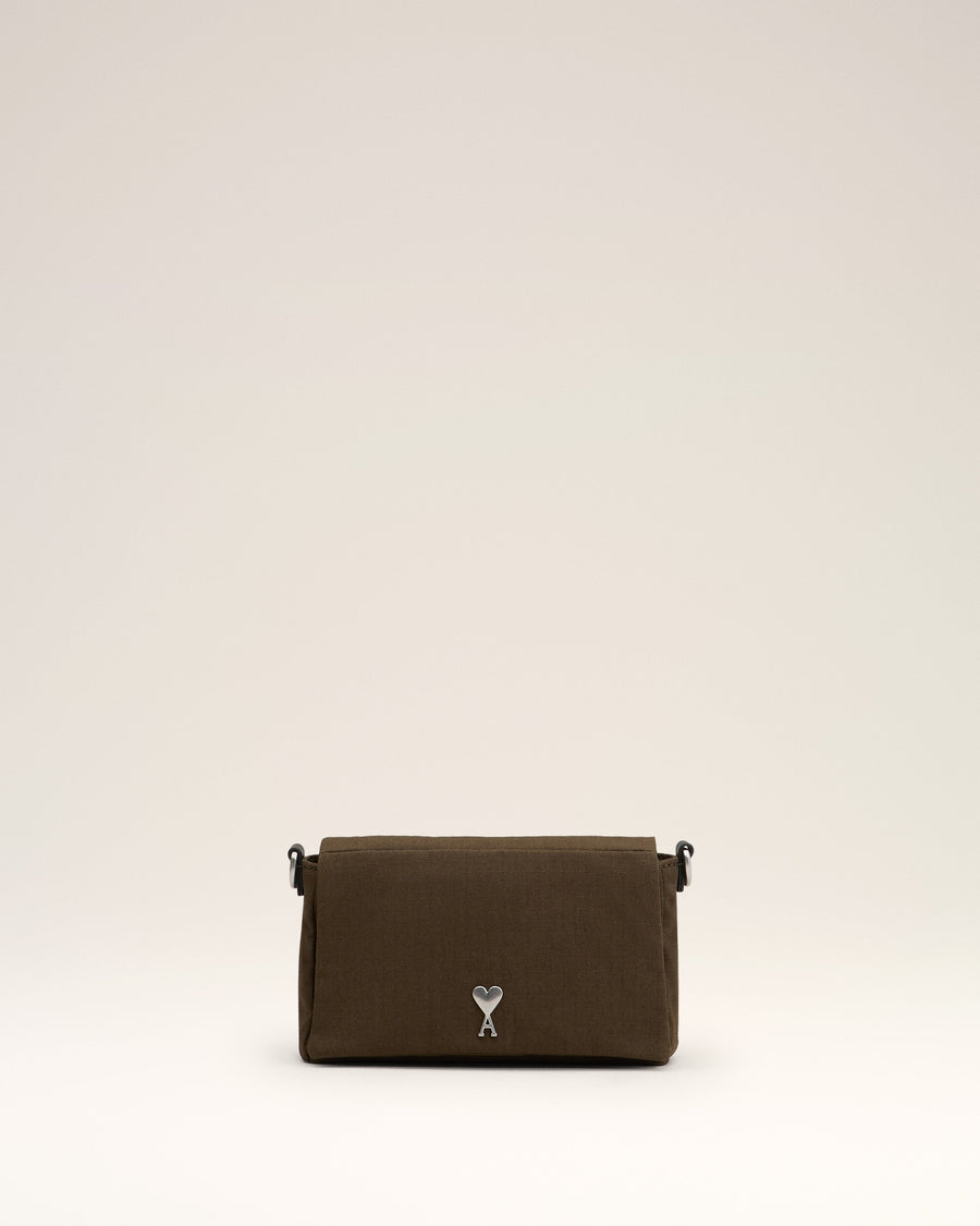 Green Canvas Ami de Coeur Lunch Box Bag