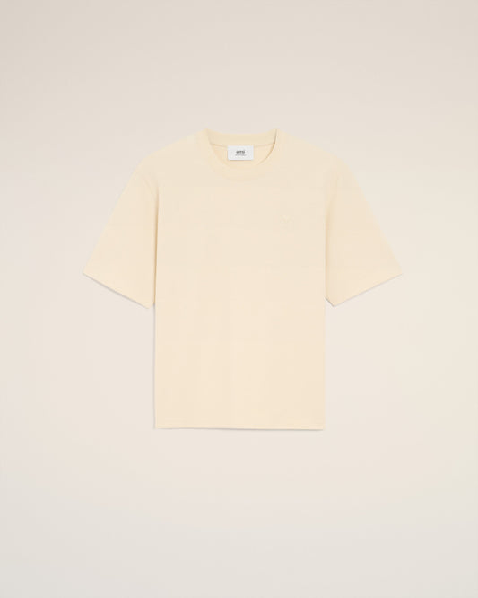 White Cotton Ami De Coeur T-shirt