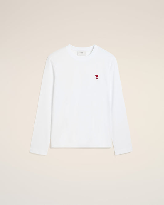 White Organic Cotton  Ami De Coeur T-shirt