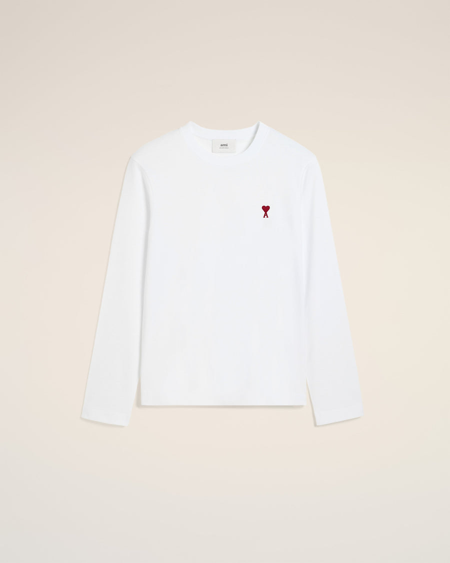 White Organic Cotton  Ami De Coeur T-shirt