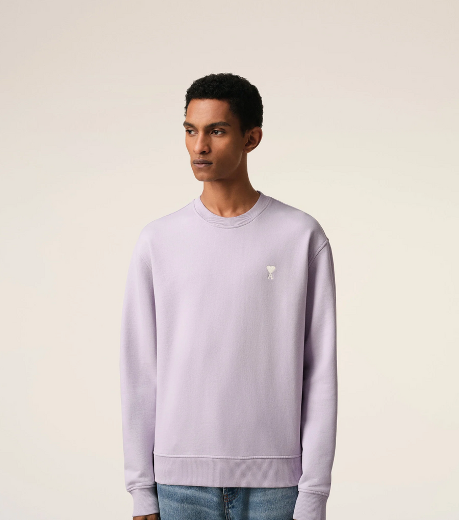 Purple Cotton Ami de Coeur Sweatshirt
