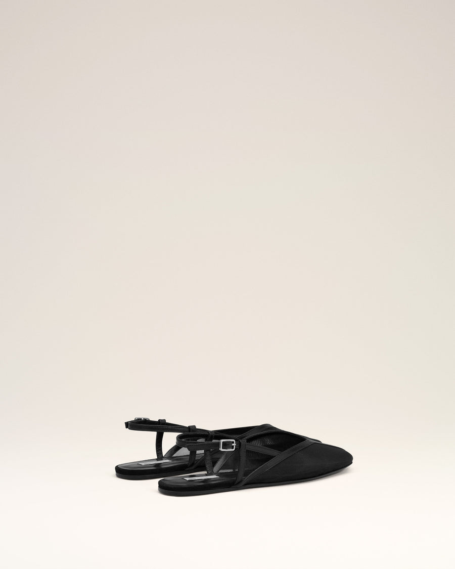 Black Slingbacks