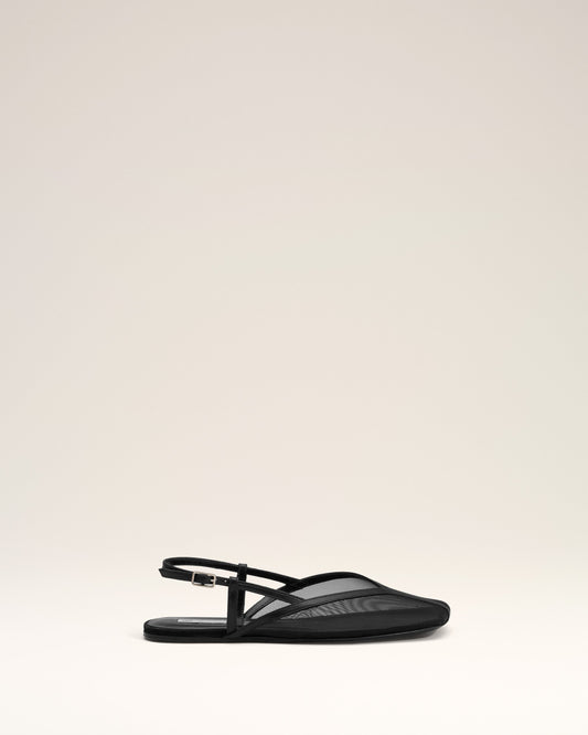 Black Slingbacks
