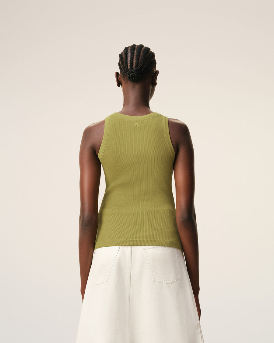 Green Cotton Ami De Coeur Tanktop