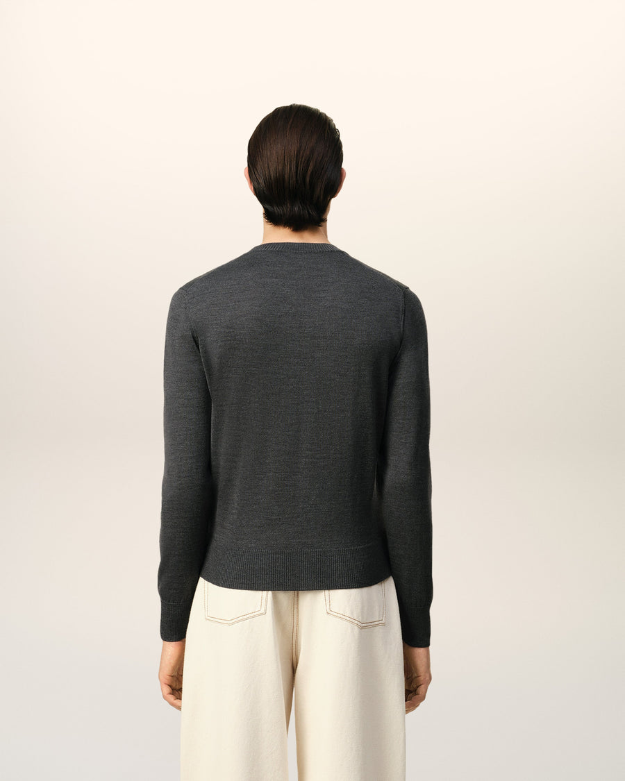 Red Ami de Coeur Crew Neck Sweater