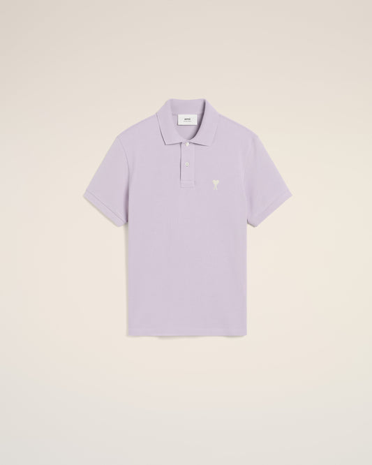 Purple Cotton Ami de Coeur Polo Shirt