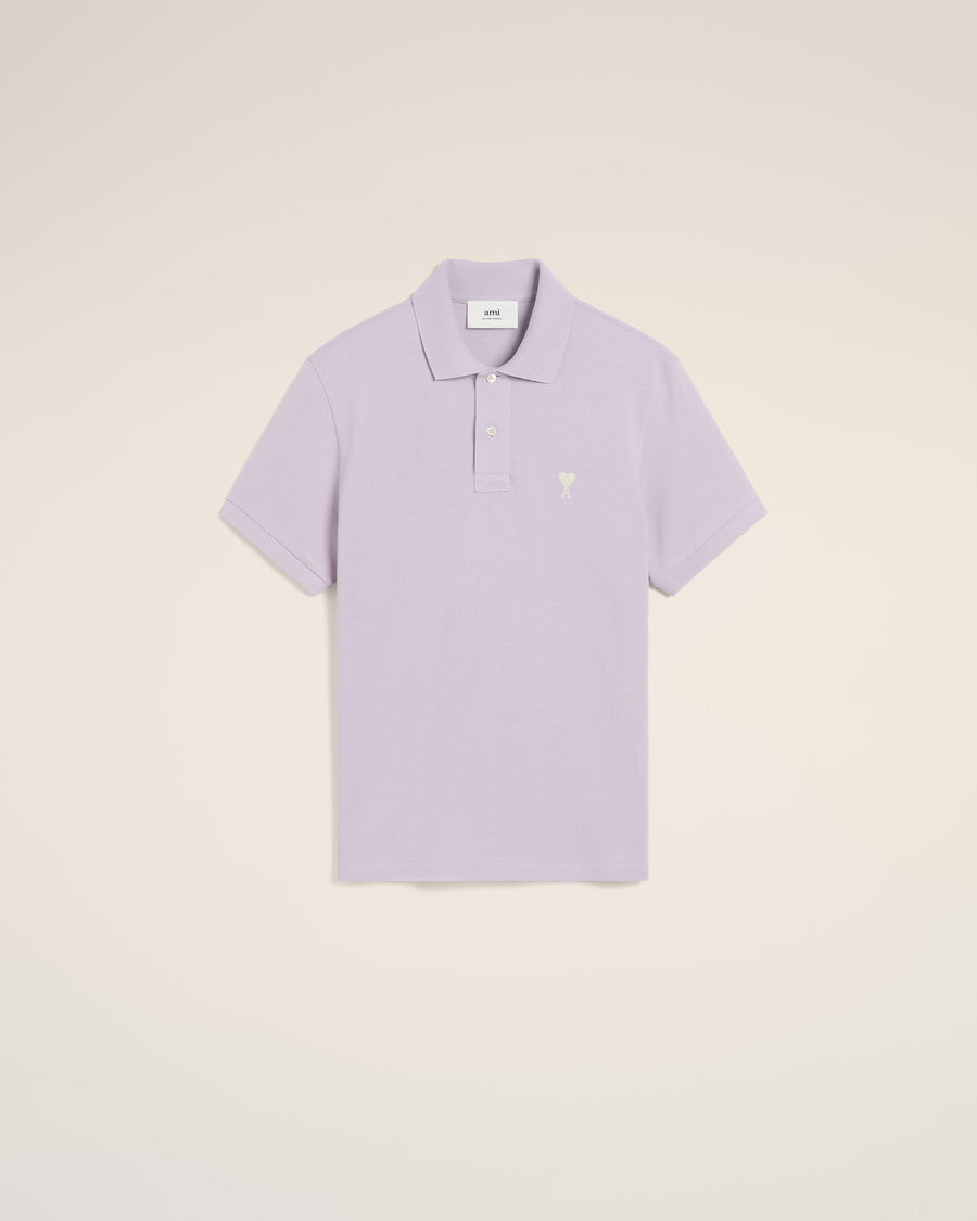 Purple Cotton Ami de Coeur Polo Shirt