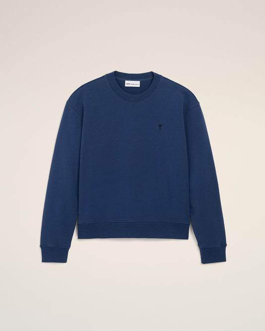 Blue Cotton Ami De Coeur Sweatshirt