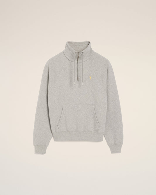 Grey Cotton Ami De Coeur Sweatshirt