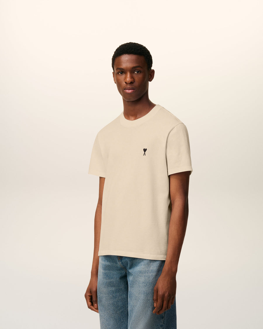 Beige Cotton Ami De Coeur T-shirt