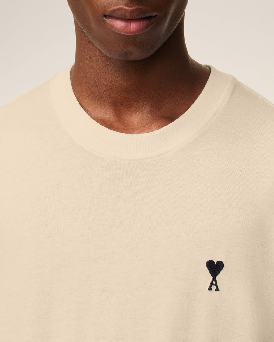 Beige Cotton Ami De Coeur T-shirt