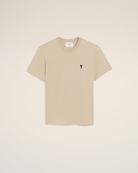 Beige Cotton Ami De Coeur T-shirt
