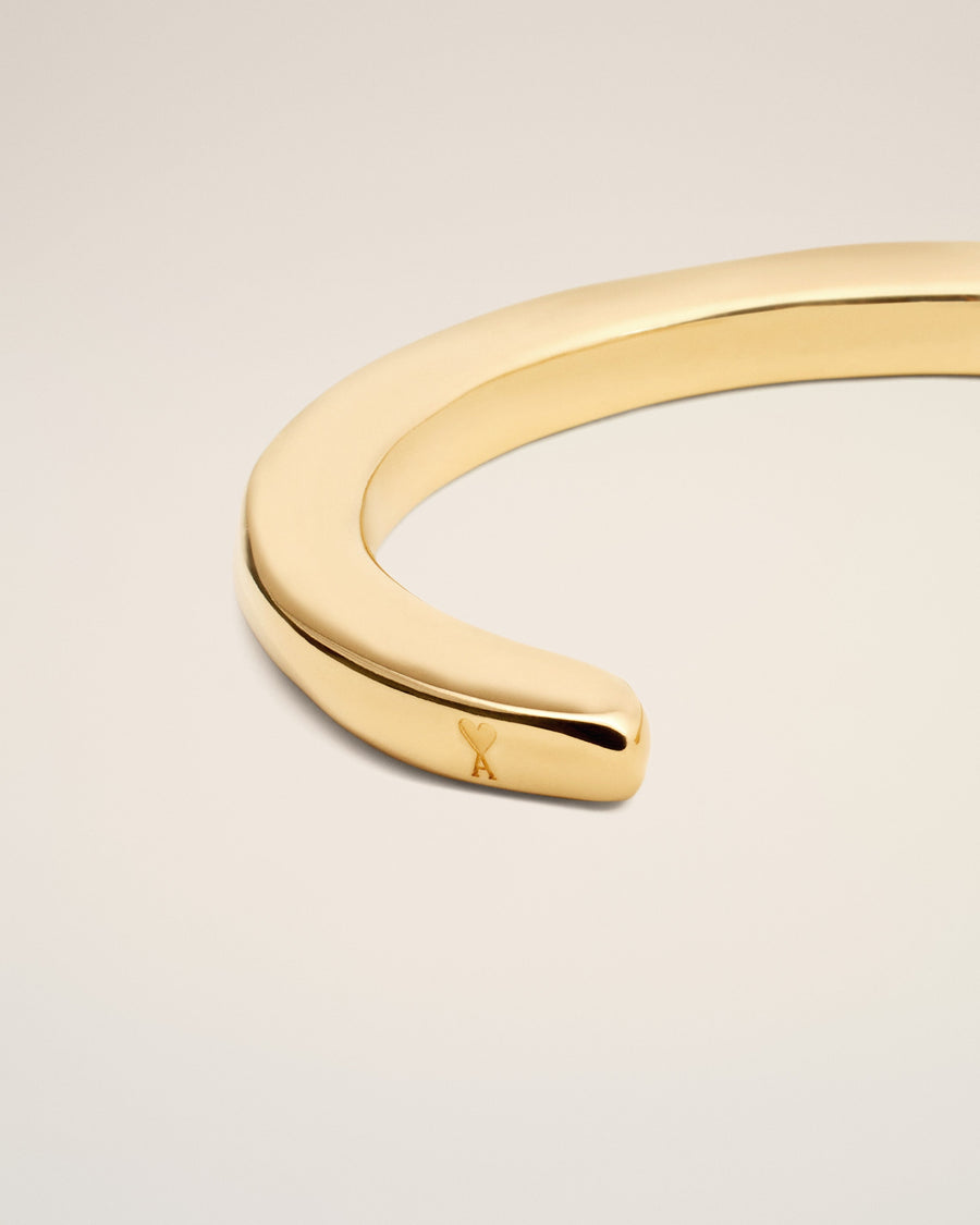 Gold Brass Dune Small Size Cuff