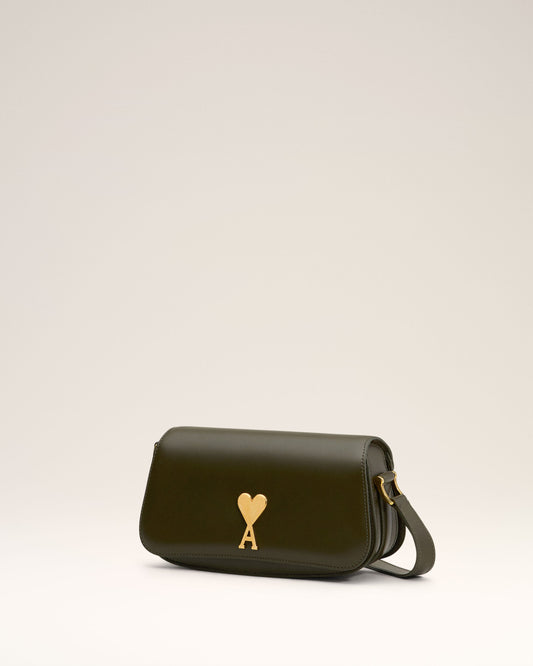 Green Leather Shoulder Bag Paris Paris Bag