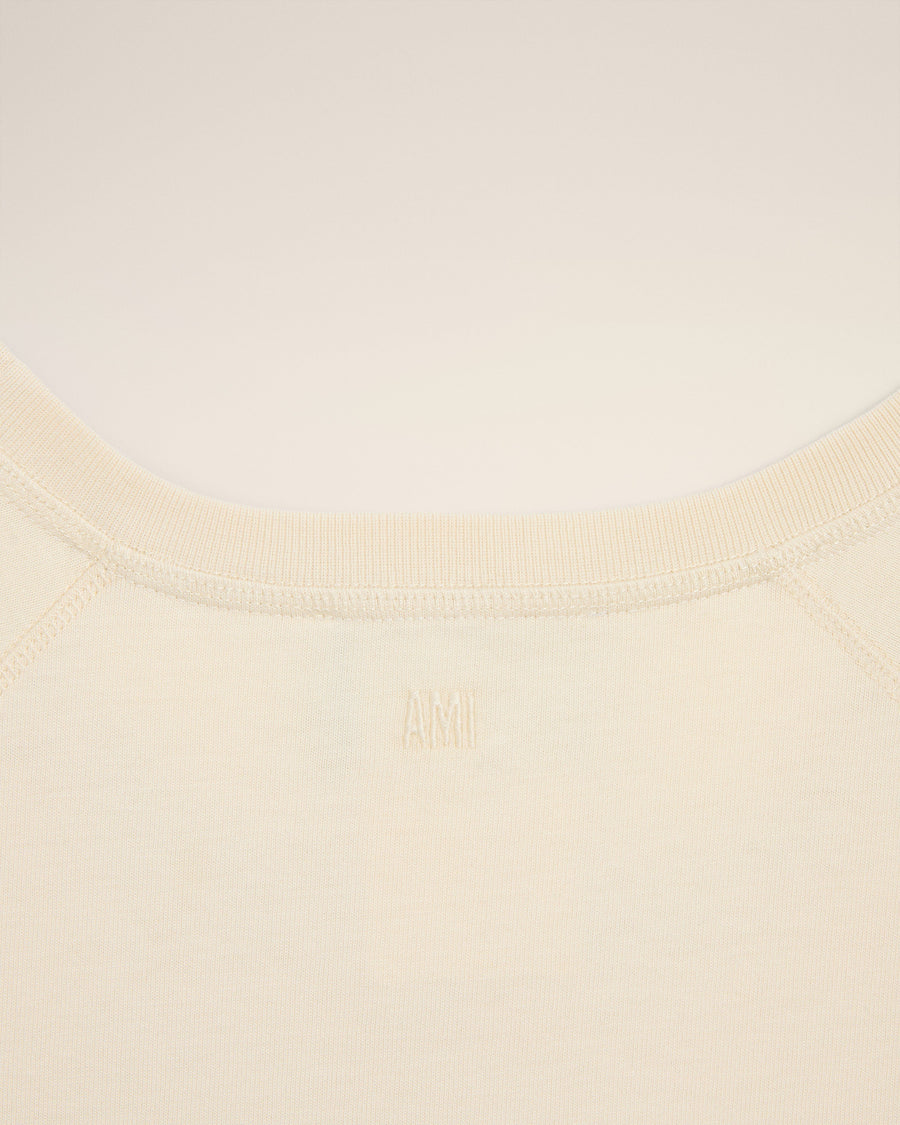 White Cotton Short Sleeves T-shirt